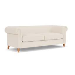 4 Seater Sofa - Cream - House Weave - Rayner - The Cotswold Company