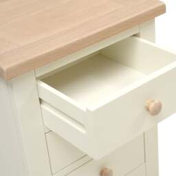 3 Drawer Bedside Table - Chester Classic Cream - The Cotswold Company - thumbnail 7