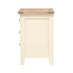 3 Drawer Bedside Table - Chester Classic Cream - The Cotswold Company - thumbnail 5