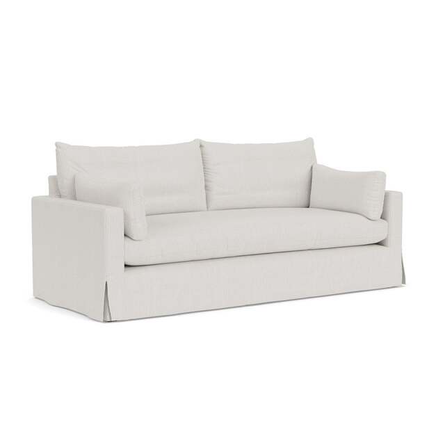 4 Seater Sofa - Grey - Broadway Stripe - Ashton - The Cotswold Company - image 1