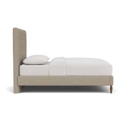 Double Classic Bedstead - Dove Grey - House Linen Mix - Calvert - The Cotswold Company - thumbnail 3