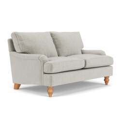2 Seater Sofa - Grey Mist - Eco Chenille - Morris - The Cotswold Company - thumbnail 1