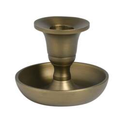 Hampton Antique Brass Small - Candle Holder - The Cotswold Company - thumbnail 2