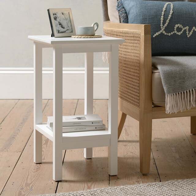 Cotswold Essentials Pure White Side Table - The Cotswold Company - image 1