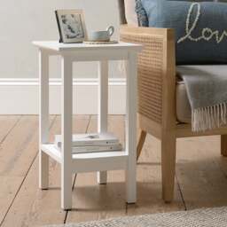 Cotswold Essentials Pure White Side Table - The Cotswold Company