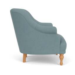 Armchair - Sky blue - House Linen Mix - Everett - The Cotswold Company - thumbnail 3