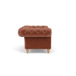 Large 2 Seater Sofa - Cinnamon - Eco Chenille - Harris Chesterfield - The Cotswold Company - thumbnail 3