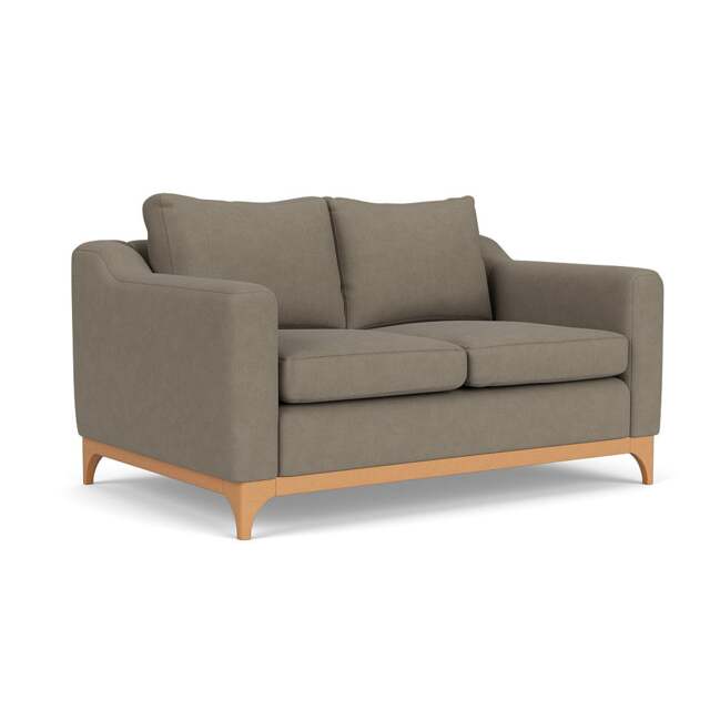 2 Seater Sofa - Mid Grey - House Linen Mix - Watson - The Cotswold Company - image 1