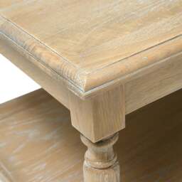 Camille Limewash Oak Coffee Table - The Cotswold Company - thumbnail 6