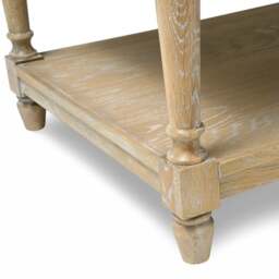 Camille Limewash Oak Coffee Table - The Cotswold Company - thumbnail 7