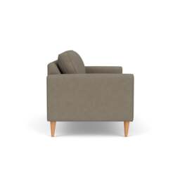 Large 2 Seater Sofa - Mid Grey - House Linen Mix - Saxon - The Cotswold Company - thumbnail 3