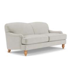 3 Seater Sofa - Grey Mist - Eco Chenille - Ashbee - The Cotswold Company - thumbnail 1