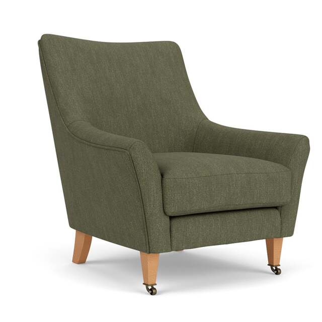 Armchair - Fern - Luxury Italian Linen - Martha - The Cotswold Company - image 1