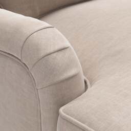 Armchair - Natural - Eco Chenille - Morris - The Cotswold Company - thumbnail 4