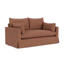 Large 2 Seater Sofa - Brick Marl - Aquaclean Oxford - Ashton - The Cotswold Company - thumbnail 1