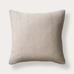 Herringbone Woven Cushion Natural - Home Accessories - The Cotswold Company - thumbnail 1