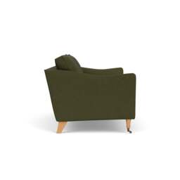 3 Seater Sofa - Forest Green - House Linen Mix - Robinson - The Cotswold Company - thumbnail 3
