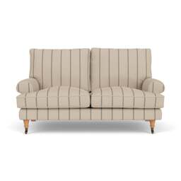 2 Seater Sofa - Charcoal - Compton Stripe - Stewart - The Cotswold Company - thumbnail 2
