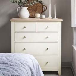 5 Drawer Chest - Chester Classic Cream - The Cotswold Company - thumbnail 1