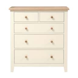 5 Drawer Chest - Chester Classic Cream - The Cotswold Company - thumbnail 5