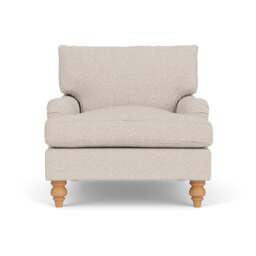 Armchair - Natural - House Weave - Morris - The Cotswold Company - thumbnail 2