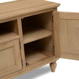Elkstone Mellow Oak Large TV Stand up to 65 - The Cotswold Company - thumbnail 7