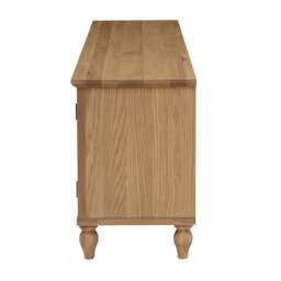 Elkstone Mellow Oak Large TV Stand up to 65 - The Cotswold Company - thumbnail 5