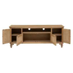Elkstone Mellow Oak Large TV Stand up to 65 - The Cotswold Company - thumbnail 4