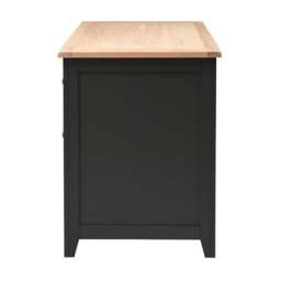 Chester Charcoal Breakfast Bar Island with Stools Set - The Cotswold Company - thumbnail 7