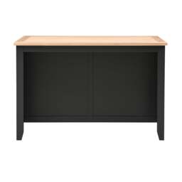 Chester Charcoal Breakfast Bar Island with Stools Set - The Cotswold Company - thumbnail 6