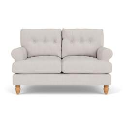 2 Seater Sofa - Soft White - Luxury Italian Linen - Talbot - The Cotswold Company - thumbnail 2