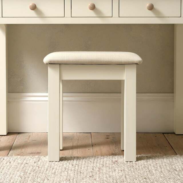 Dressing Table Stool - Chester Classic Cream - The Cotswold Company - image 1