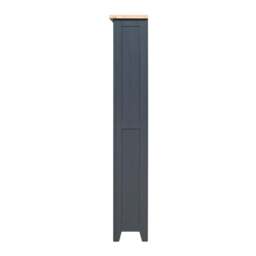 Tall and Slim Bookcase - Chester Charcoal - The Cotswold Company - thumbnail 3