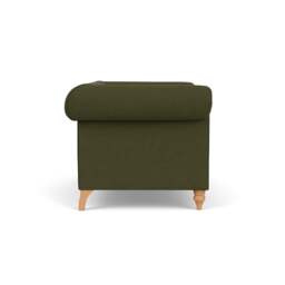 2 Seater Sofa - Forest Green - House Linen Mix - Rayner - The Cotswold Company - thumbnail 3