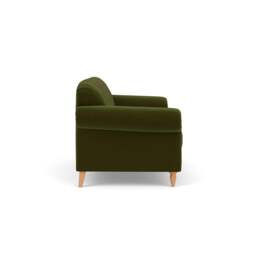 3 Seater Sofa - Forest Green - Matt Velvet - Chapman - The Cotswold Company - thumbnail 3