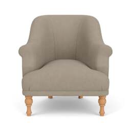 Armchair - Dove grey - House Linen Mix - Everett - The Cotswold Company - thumbnail 2