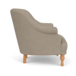 Armchair - Dove grey - House Linen Mix - Everett - The Cotswold Company - thumbnail 3