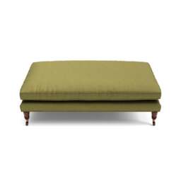 Foot Stool - Apple - House Linen Mix - Taylor - The Cotswold Company - thumbnail 4