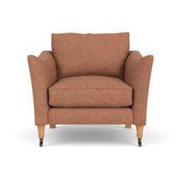 Armchair - Brick - Herringbone Weave - Robinson - The Cotswold Company - thumbnail 2