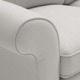 Armchair - Dove grey - House Linen Mix - Hurley - The Cotswold Company - thumbnail 5