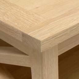 Inglesham Whitewash Oak Coffee Table - The Cotswold Company - thumbnail 4