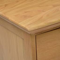 Winchcombe Oiled Oak Low and Wide 6 Drawer Chest - The Cotswold Company - thumbnail 4