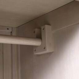 Winchcombe Smoked Oak Double Wardrobe - The Cotswold Company - thumbnail 7