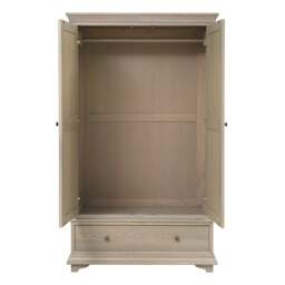 Winchcombe Smoked Oak Double Wardrobe - The Cotswold Company - thumbnail 3