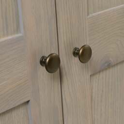 Winchcombe Smoked Oak Double Wardrobe - The Cotswold Company - thumbnail 6