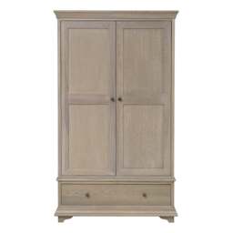 Winchcombe Smoked Oak Double Wardrobe - The Cotswold Company - thumbnail 2