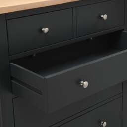 5 Drawer Chest - Chester Charcoal - The Cotswold Company - thumbnail 6