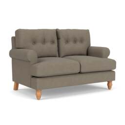 2 Seater Sofa - Mid Grey - House Linen Mix - Talbot - The Cotswold Company - thumbnail 1