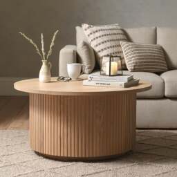 Oakridge Blonde Oak Coffee Table - The Cotswold Company - thumbnail 3