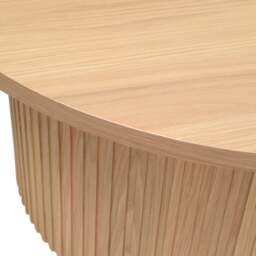 Oakridge Blonde Oak Coffee Table - The Cotswold Company - thumbnail 5